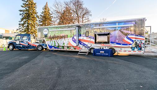 Wreaths Across America Education Exhibit Trailer